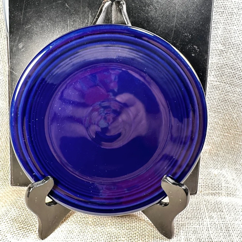 Fiesta Cobalt Blue 7.25 Salad Plate Homer Laughlin USA Lead Free Replacement